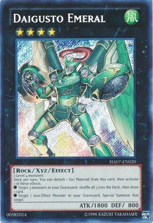 Daigusto Emeral HA07 EN020 Secret Rare Unlimited Daigusto Emeral HA07 EN020 Secret Rare Unlimited