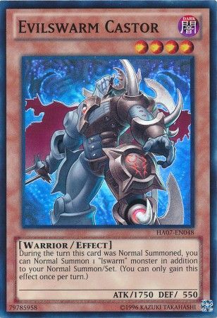 Evilswarm Castor HA07 EN048 Super Rare Unlimited Evilswarm Castor HA07 EN048 Super Rare Unlimited