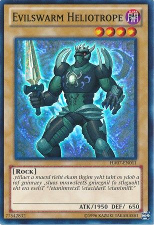 Evilswarm Heliotrope HA07 EN011 Super Rare Unlimited Evilswarm Heliotrope HA07 EN011 Super Rare Unlimited