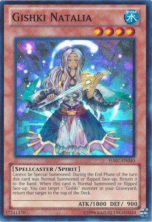 Gishki Natalia HA07 EN040 Super Rare Unlimited Hidden Arsenal 7 Knight of Stars Unlimited Singles Gishki Natalia HA07 EN040 Super Rare Unlimited Hidden Arsenal 7 Knight of Stars Unlimited Singles