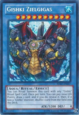 Gishki Zielgigas HA07 EN057 Secret Rare Unlimited Gishki Zielgigas HA07 EN057 Secret Rare Unlimited