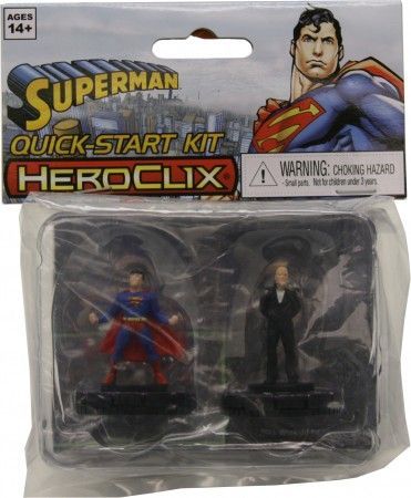 Superman Quick Start Kit DC Heroclix Heroclix Sealed Product Superman Quick Start Kit DC Heroclix Heroclix Sealed Product