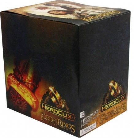 Lord of the Rings The Two Towers Display Box of 24 Packs 6 Rider Packs Heroclix Heroclix Sealed Product Lord of the Rings The Two Towers Display Box of 24 Packs 6 Rider Packs Heroclix Heroclix Sealed Product