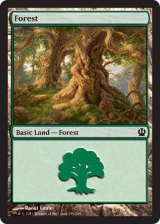 Forest 249 Theros Singles Forest 249 Theros Singles
