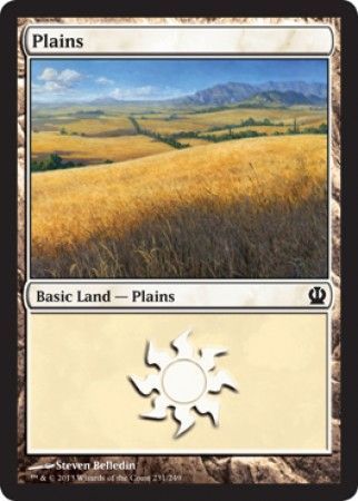 Plains 231 Theros Singles Plains 231 Theros Singles