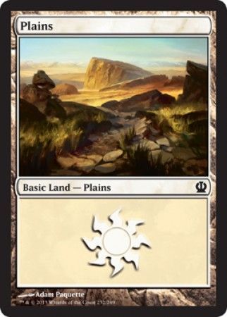 Plains 232 Theros Singles Plains 232 Theros Singles