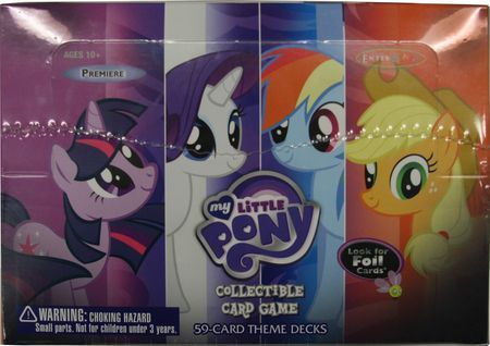 My Little Pony Premiere Edition Theme Deck Box of 8 Decks Enterplay My Little Pony Singles Sealed Product My Little Pony Premiere Edition Theme Deck Box of 8 Decks Enterplay My Little Pony Singles Sealed Product