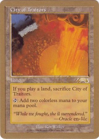 City of Traitors Tokyo August 1999 City of Traitors Tokyo August 1999