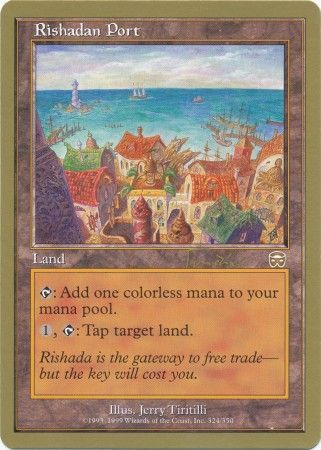 Rishadan Port Toronto August 2001 Magic The Gathering World Championships 2001 Singles Rishadan Port Toronto August 2001 Magic The Gathering World Championships 2001 Singles