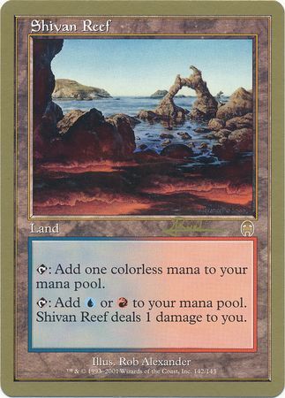 Shivan Reef Toronto August 2001 Magic The Gathering World Championships 2001 Singles Shivan Reef Toronto August 2001 Magic The Gathering World Championships 2001 Singles