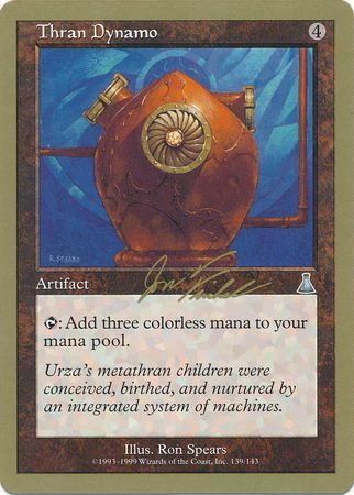 Thran Dynamo Brussels August 2000 Magic The Gathering World Championships 2000 Singles Thran Dynamo Brussels August 2000 Magic The Gathering World Championships 2000 Singles