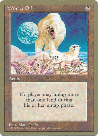 Winter Orb New York City February 1996 Magic The Gathering World Championships 1996 Singles Winter Orb New York City February 1996 Magic The Gathering World Championships 1996 Singles