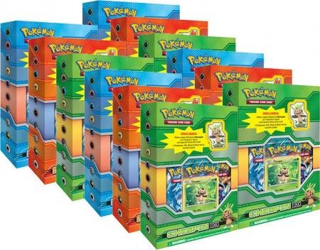 XY Starter Pokemon Figure Box Case of 12 (Pokemon) | TrollAndToad