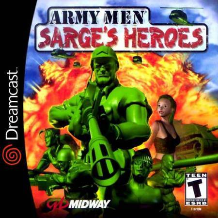Army Men Sarge s Heroes Sega Dreamcast Army Men Sarge s Heroes Sega Dreamcast