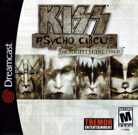 KISS Psycho Circus The Nightmare Child Sega Dreamcast Sega Dreamcast KISS Psycho Circus The Nightmare Child Sega Dreamcast Sega Dreamcast