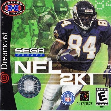 NFL 2K1 Sega Dreamcast NFL 2K1 Sega Dreamcast