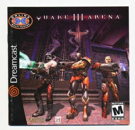 Quake III Arena Sega Dreamcast Sega Dreamcast Quake III Arena Sega Dreamcast Sega Dreamcast