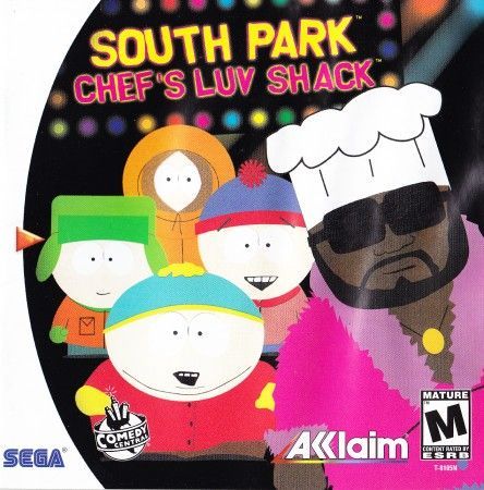 South Park Chef s Luv Shack Sega Dreamcast South Park Chef s Luv Shack Sega Dreamcast