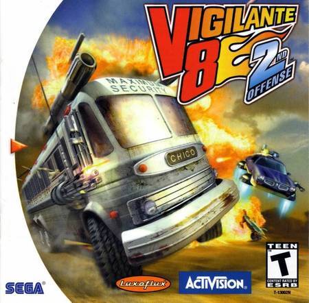 Vigilante 8 2nd Offense Sega Dreamcast Vigilante 8 2nd Offense Sega Dreamcast