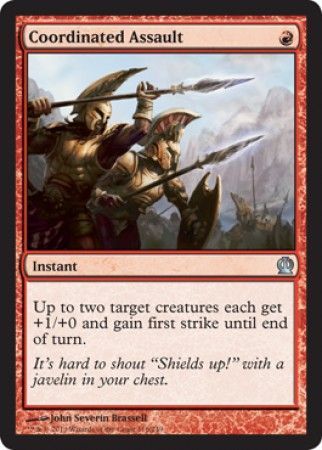 Coordinated Assault Theros Singles Coordinated Assault Theros Singles