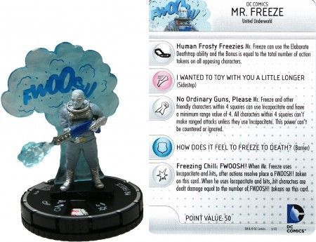 Mr Freeze 010 Batman Classic TV Series DC Heroclix DC Batman Classic TV Series Singles Mr Freeze 010 Batman Classic TV Series DC Heroclix DC Batman Classic TV Series Singles