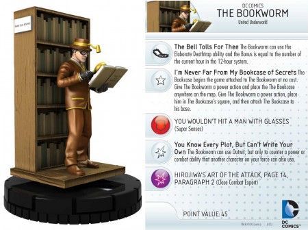 The Bookworm 013 Batman Classic TV Series DC Heroclix DC Batman Classic TV Series Singles The Bookworm 013 Batman Classic TV Series DC Heroclix DC Batman Classic TV Series Singles