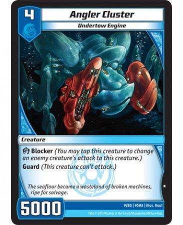 Angler Cluster 9 80 Common Kaijudo Shattered Alliances 9SHA Angler Cluster 9 80 Common Kaijudo Shattered Alliances 9SHA