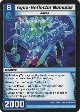 Aqua Reflector Nomulos 10 80 Rare Aqua Reflector Nomulos 10 80 Rare