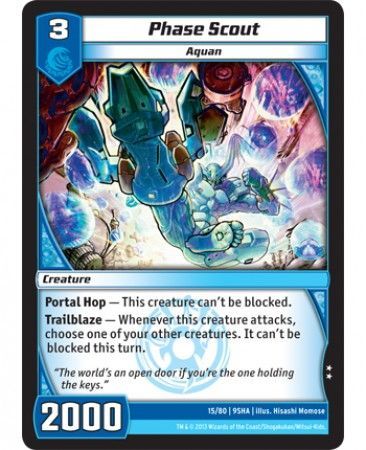 Phase Scout 15 80 Uncommon Kaijudo Shattered Alliances 9SHA Phase Scout 15 80 Uncommon Kaijudo Shattered Alliances 9SHA