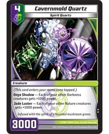 Cavernmold Quartz 73 80 Uncommon Kaijudo Shattered Alliances 9SHA Cavernmold Quartz 73 80 Uncommon Kaijudo Shattered Alliances 9SHA