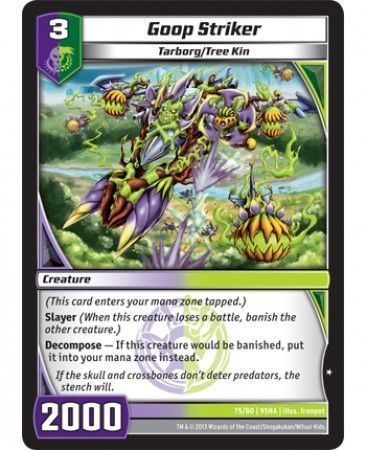 Goop Striker 75 80 Common Kaijudo Shattered Alliances 9SHA Goop Striker 75 80 Common Kaijudo Shattered Alliances 9SHA