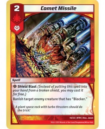 Comet Missile 14 22 Common Kaijudo Triple Strike 8TRI Comet Missile 14 22 Common Kaijudo Triple Strike 8TRI