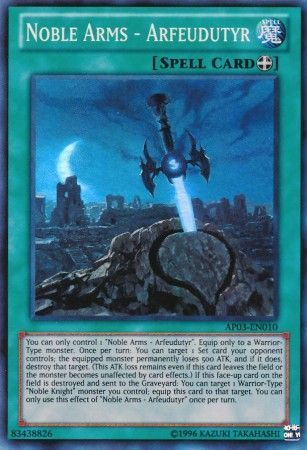 Noble Arms Arfeudutyr AP03 EN010 Super Rare Noble Arms Arfeudutyr AP03 EN010 Super Rare