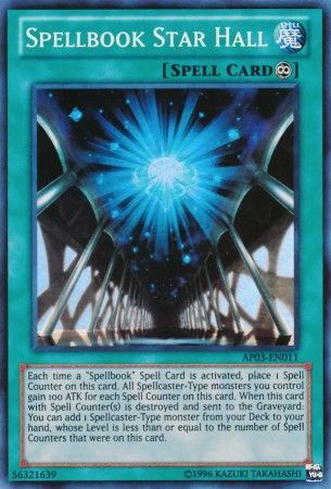Spellbook Star Hall AP03 EN011 Super Rare Spellbook Star Hall AP03 EN011 Super Rare