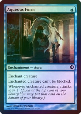 Aqueous Form Foil Theros Foil Singles Aqueous Form Foil Theros Foil Singles