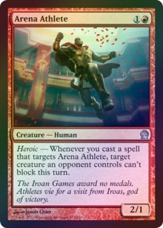 Arena Athlete Foil Theros Foil Singles Arena Athlete Foil Theros Foil Singles