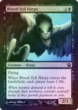 Blood Toll Harpy Foil Theros Foil Singles Blood Toll Harpy Foil Theros Foil Singles