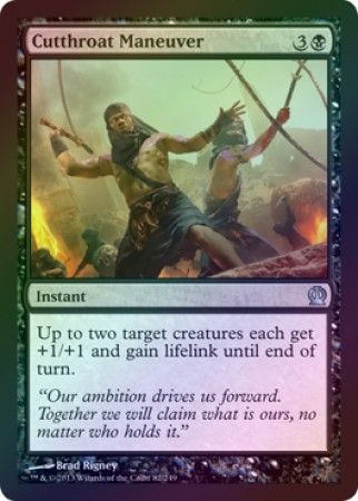 Cutthroat Maneuver Foil Theros Foil Singles Cutthroat Maneuver Foil Theros Foil Singles