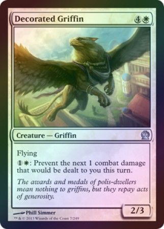 Decorated Griffin Foil Theros Foil Singles Decorated Griffin Foil Theros Foil Singles
