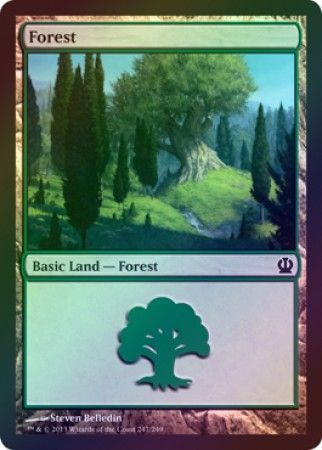 Forest 247 Foil Theros Foil Singles Forest 247 Foil Theros Foil Singles