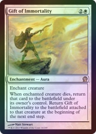 Gift of Immortality Foil Theros Foil Singles Gift of Immortality Foil Theros Foil Singles