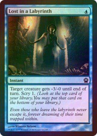 Lost in a Labyrinth Foil Theros Foil Singles