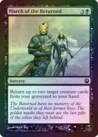 March of the Returned Foil Theros Foil Singles March of the Returned Foil Theros Foil Singles