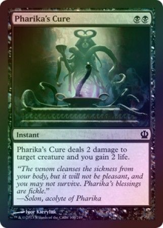 Pharika s Cure Foil Theros Foil Singles Pharika s Cure Foil Theros Foil Singles