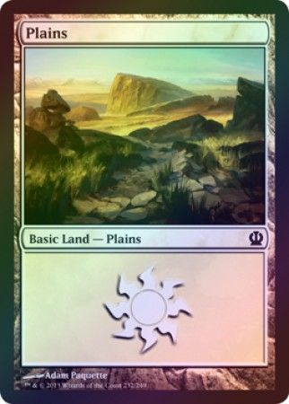 Plains 232 Foil Theros Foil Singles Plains 232 Foil Theros Foil Singles