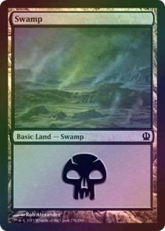 Swamp 238 Foil Theros Foil Singles Swamp 238 Foil Theros Foil Singles