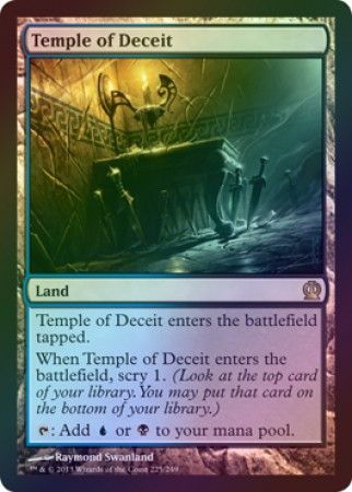 Temple of Deceit Foil Temple of Deceit Foil