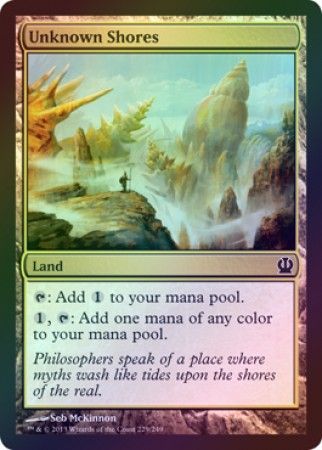 Unknown Shores Foil Theros Foil Singles Unknown Shores Foil Theros Foil Singles