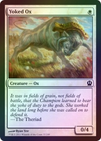 Yoked Ox Foil Theros Foil Singles Yoked Ox Foil Theros Foil Singles