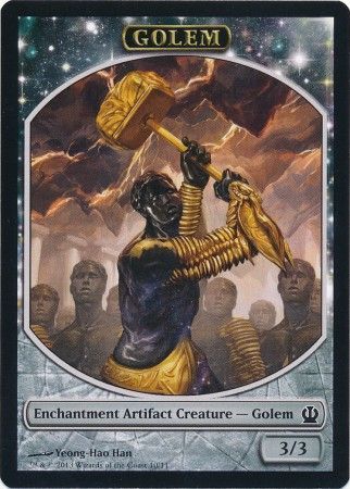 Golem Token Theros Theros Singles Golem Token Theros Theros Singles